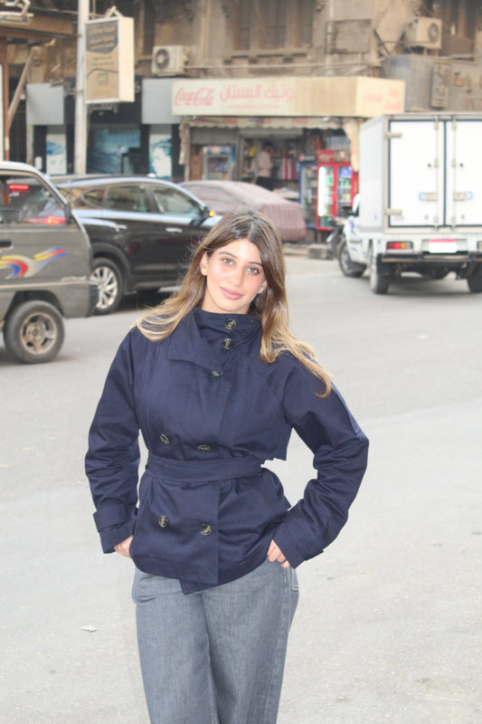 Navy Trench coat
