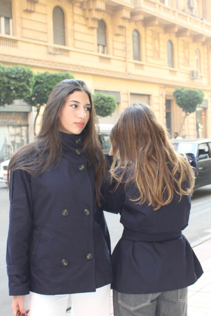 Navy Trench coat